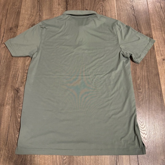 Travis Mathew Glenview Stripe Golf Polo Sage Green Men’s size Large - Picture 6 of 10